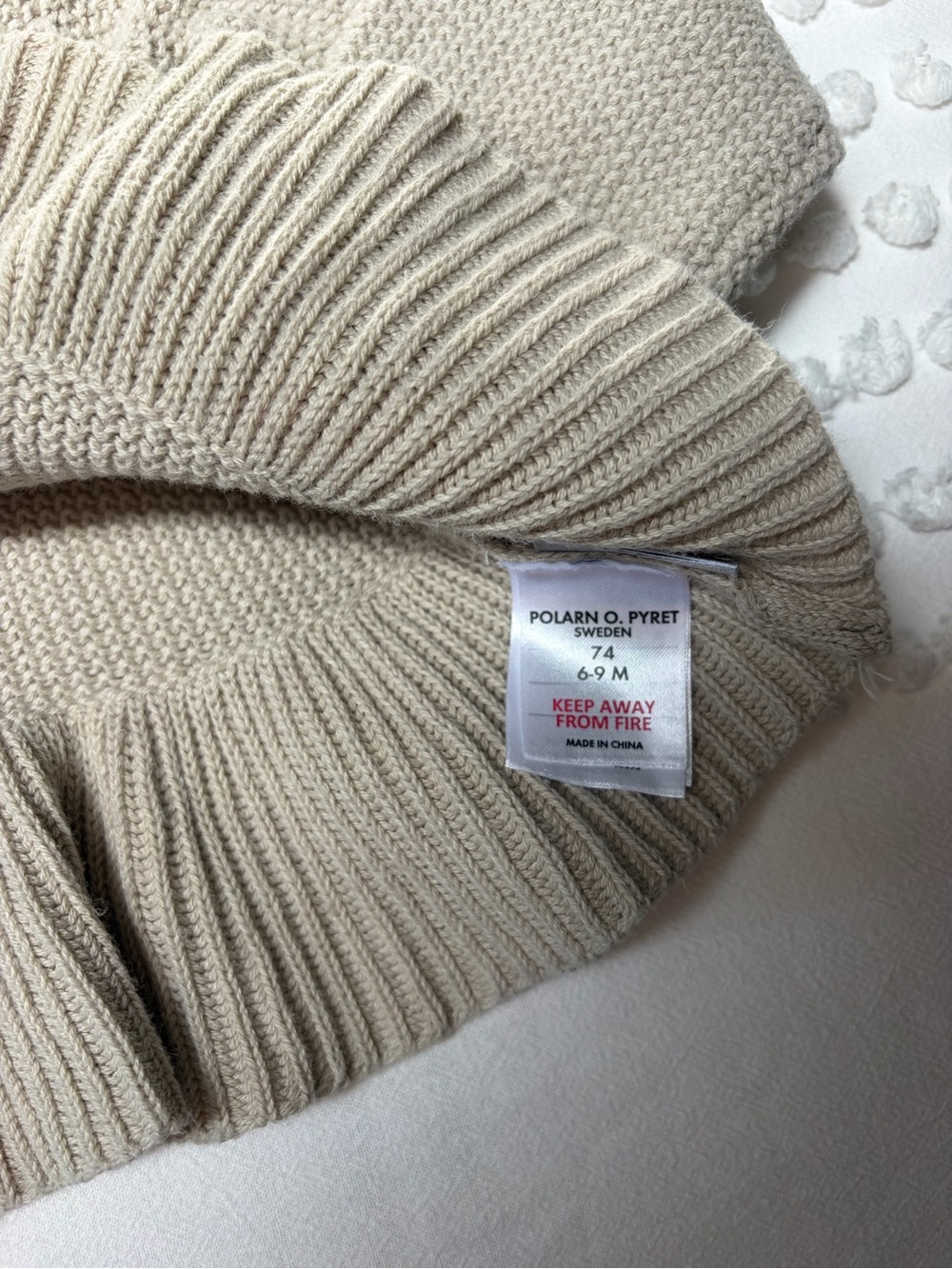 Polarn O Pyret Baby Cardigan - Picture 5 of 8